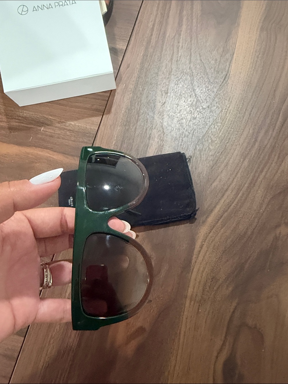 Celine Green Sunglasses - Picture 5 of 9